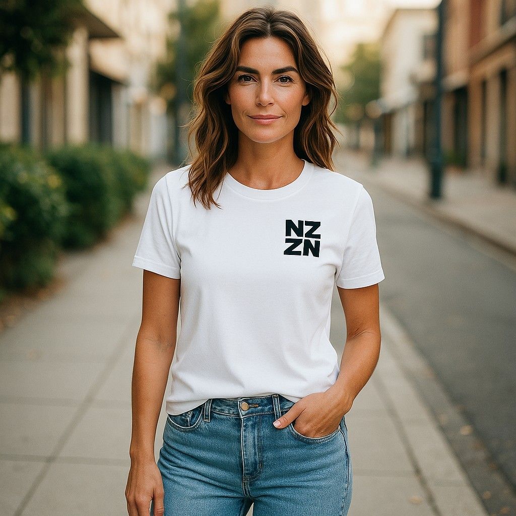 NZZN Ladies T-Shirt White