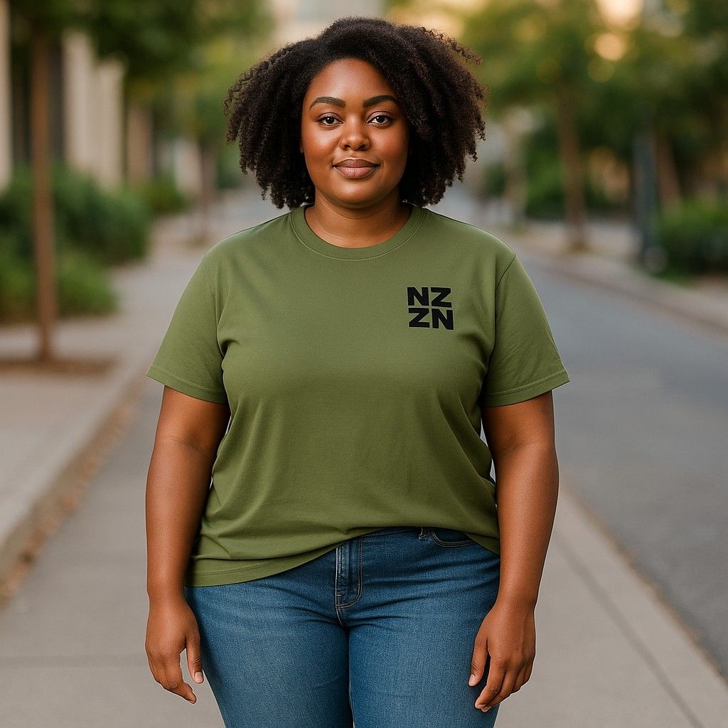 NZZN Ladies T-Shirt Military Green