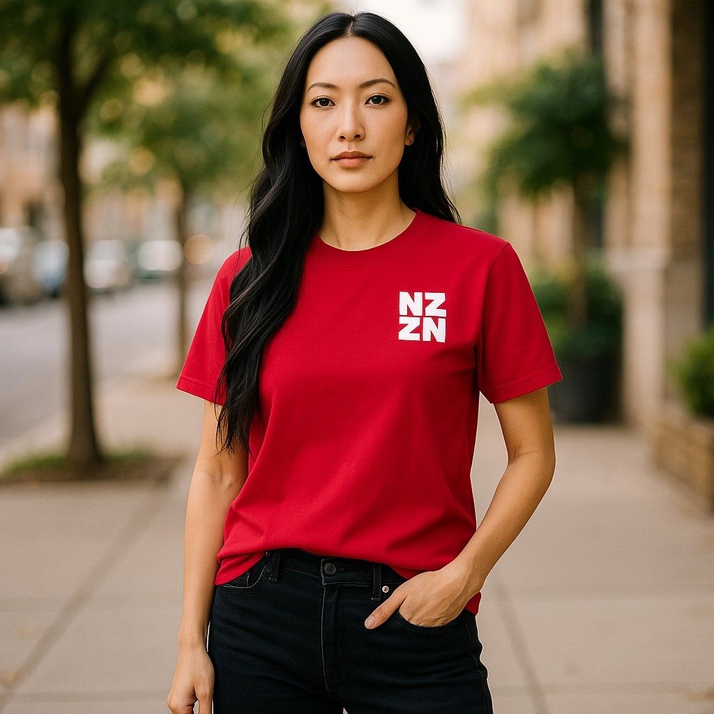 NZZN Ladies T-Shirt Red