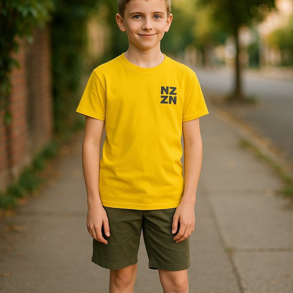 NZZN Youth T-Shirt Yellow