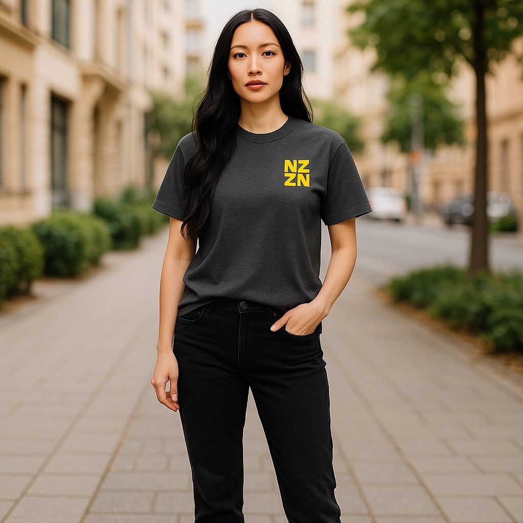 NZZN Ladies T-Shirt Dark Grey
