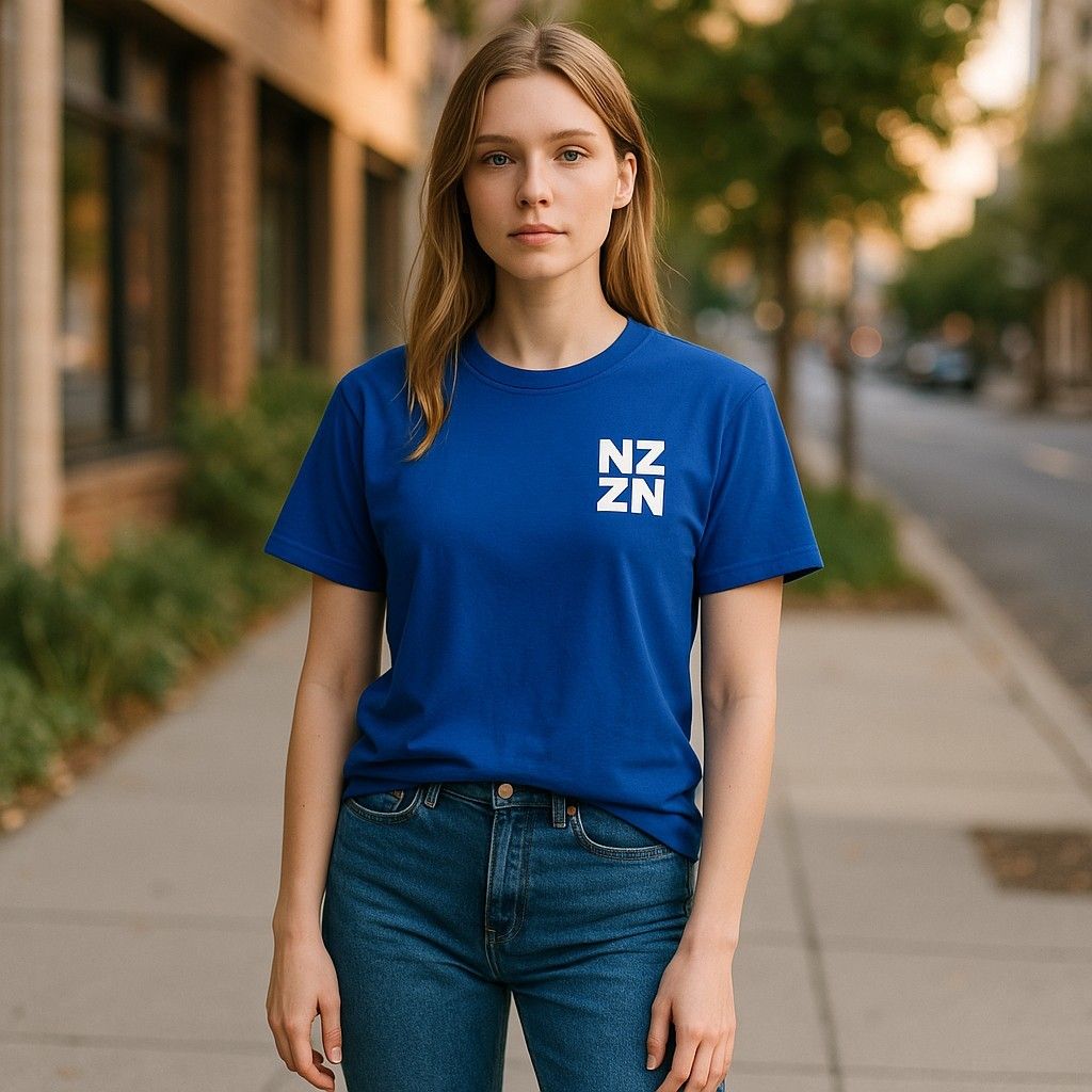 NZZN Ladies T-Shirt Blue
