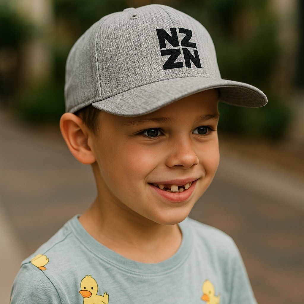 NZZN Youth Cap Grey