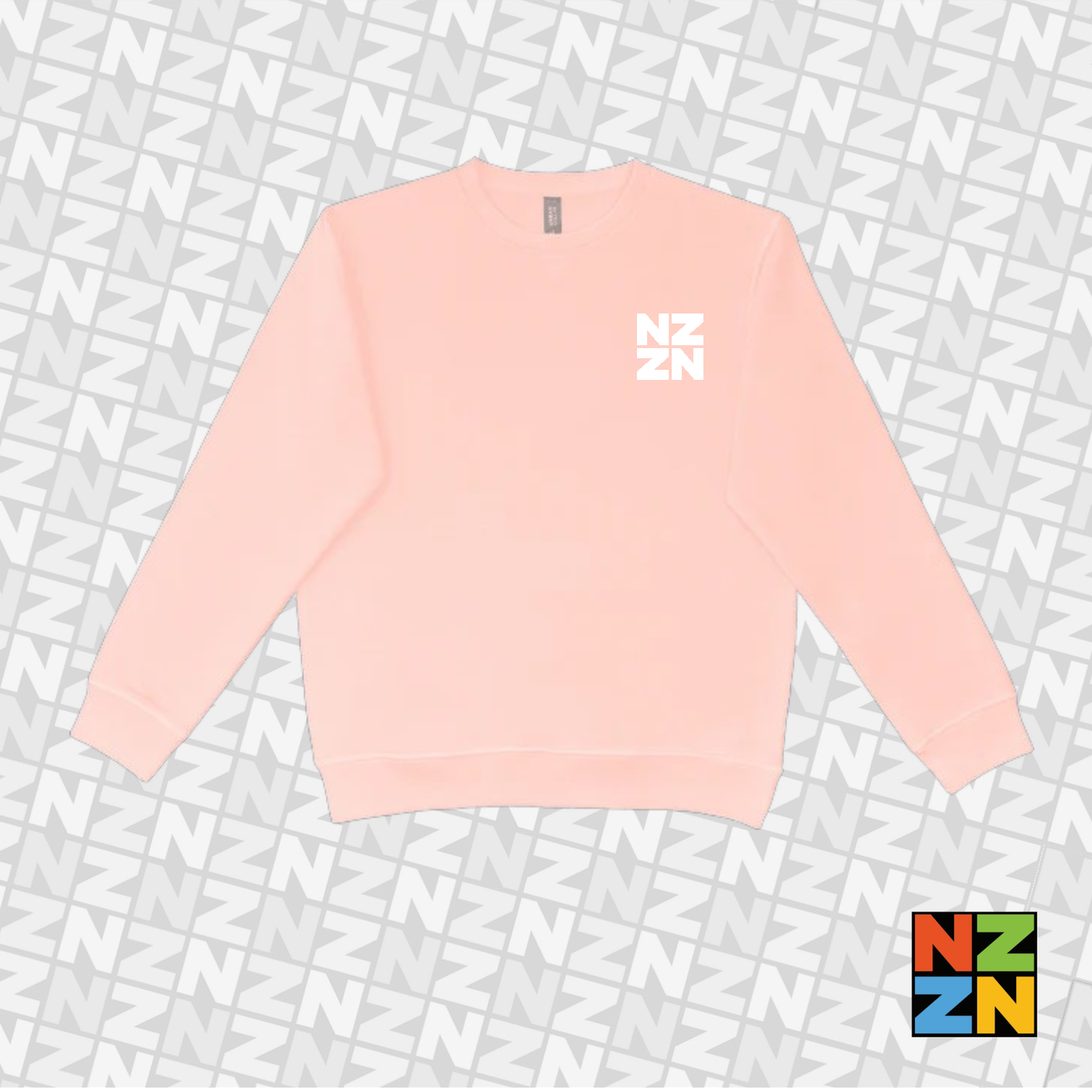 NZZN Crewneck Dusty Rose