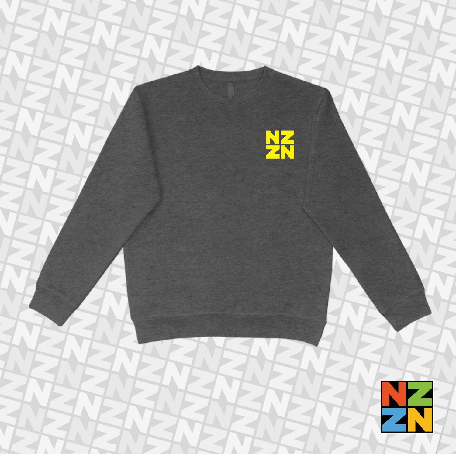 NZZN Crewneck Dark Grey