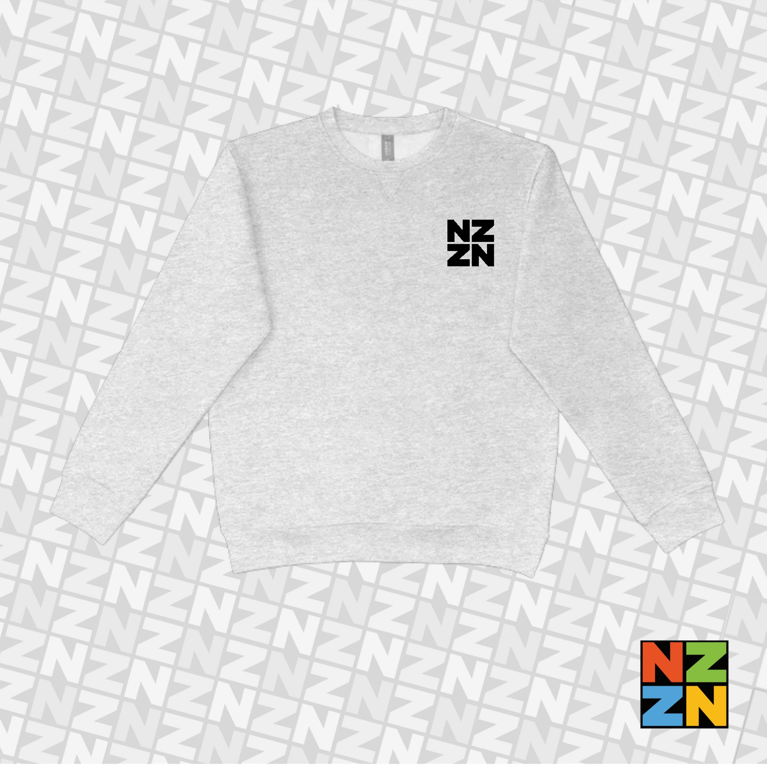 NZZN Crewneck Grey