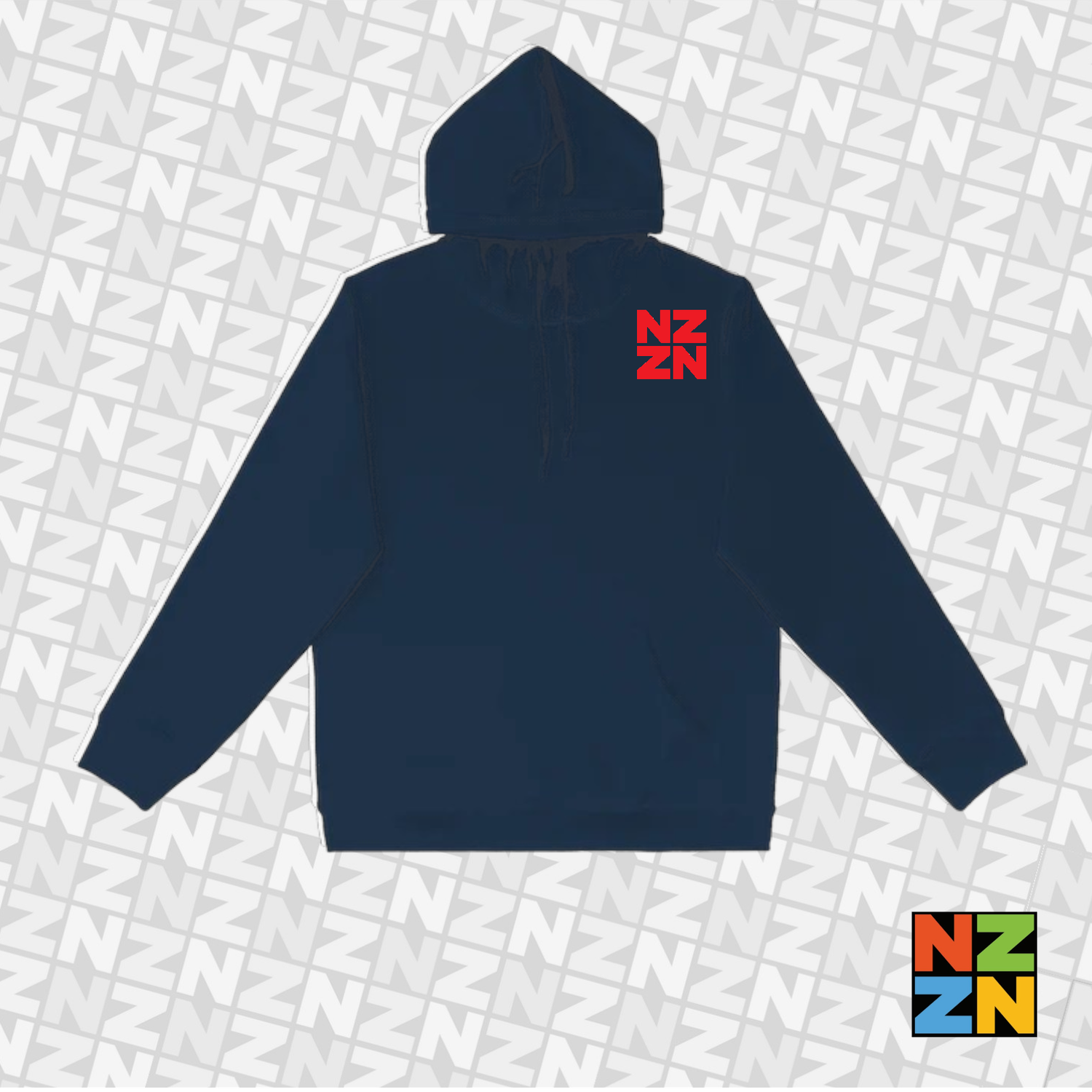NZZN Ladies Hoodie Navy