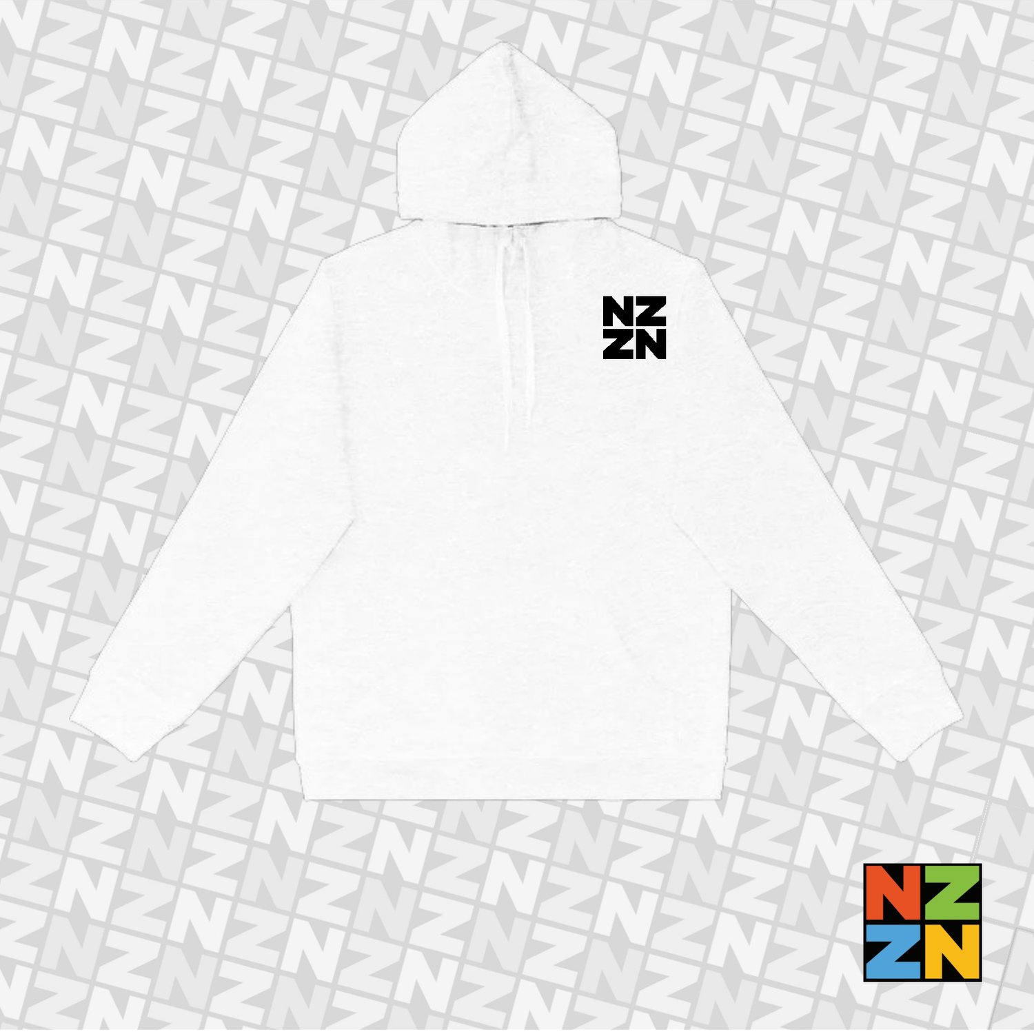 NZZN Ladies Hoodie White