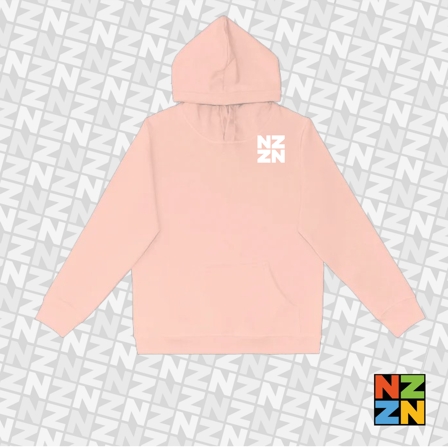 NZZN Youth Hoodie Dusty Rose