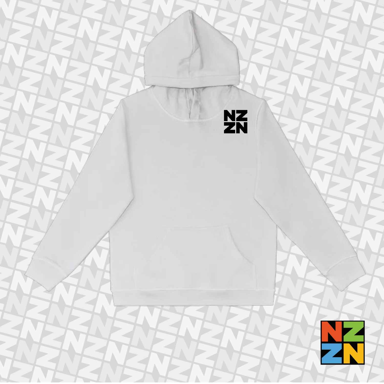 NZZN Youth Hoodie Grey