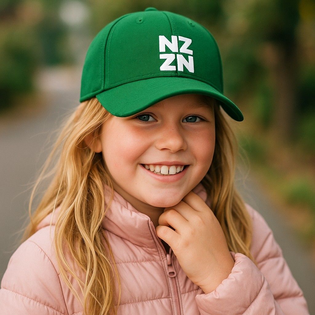 NZZN Youth Cap Green