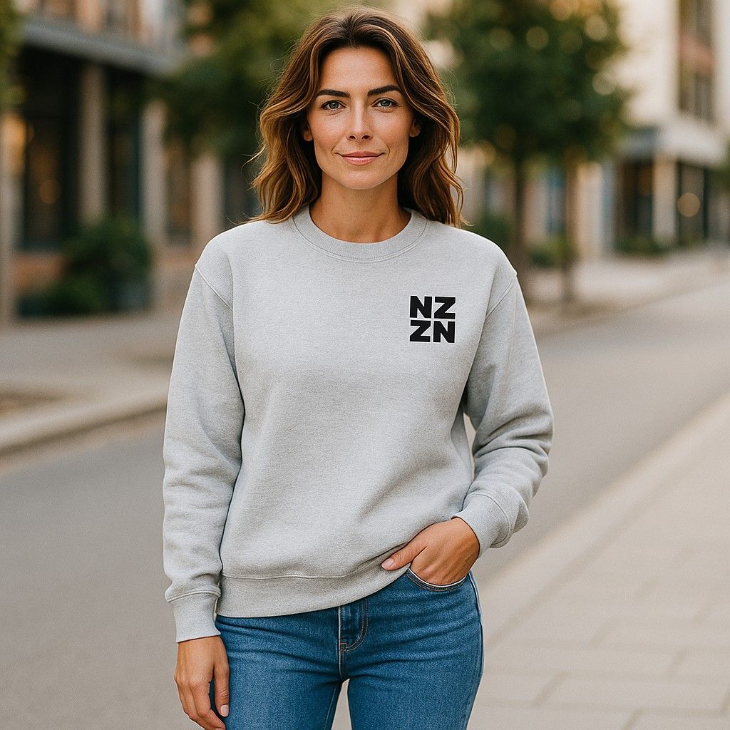 NZZN Crewneck Grey