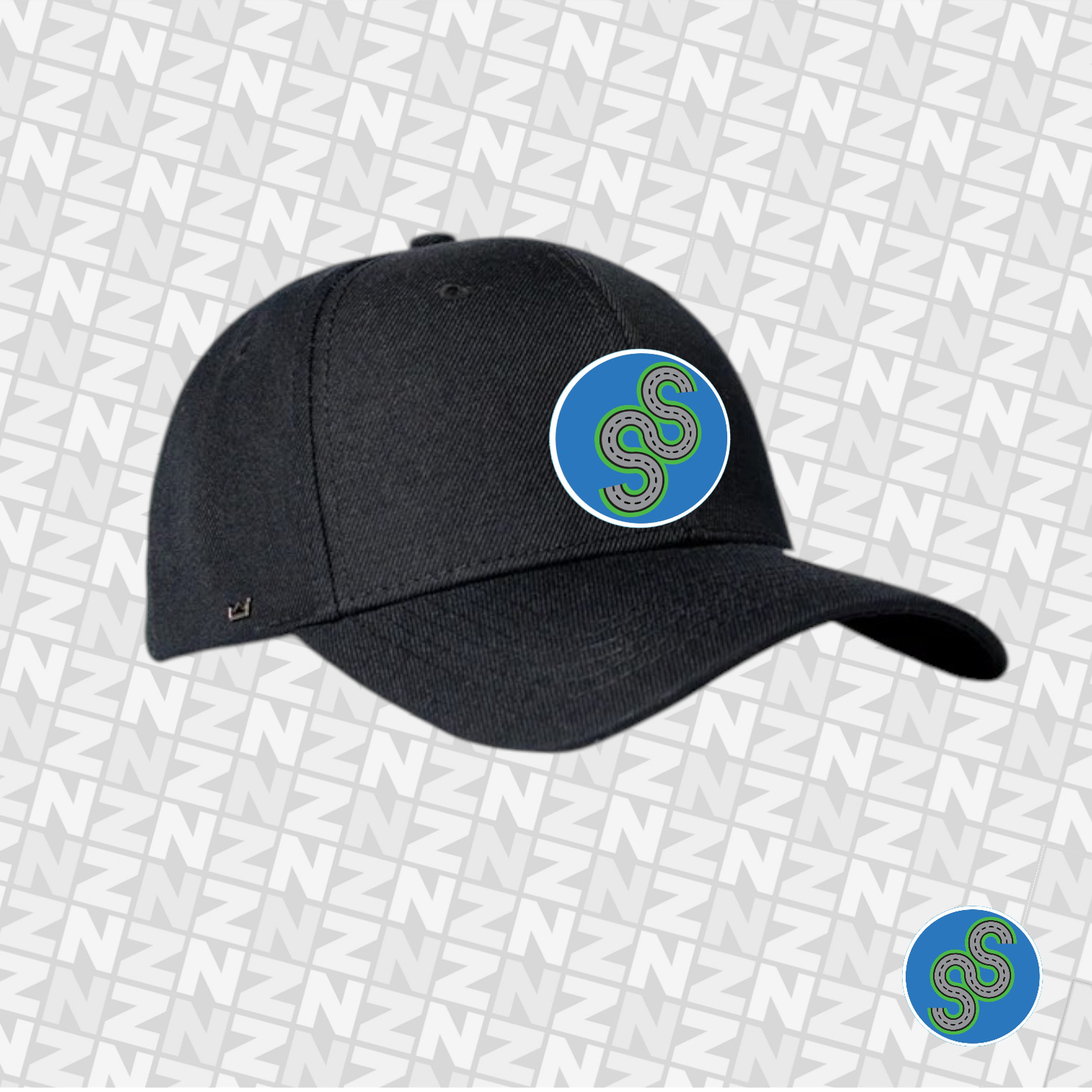 Street Smart Adult Cap Black