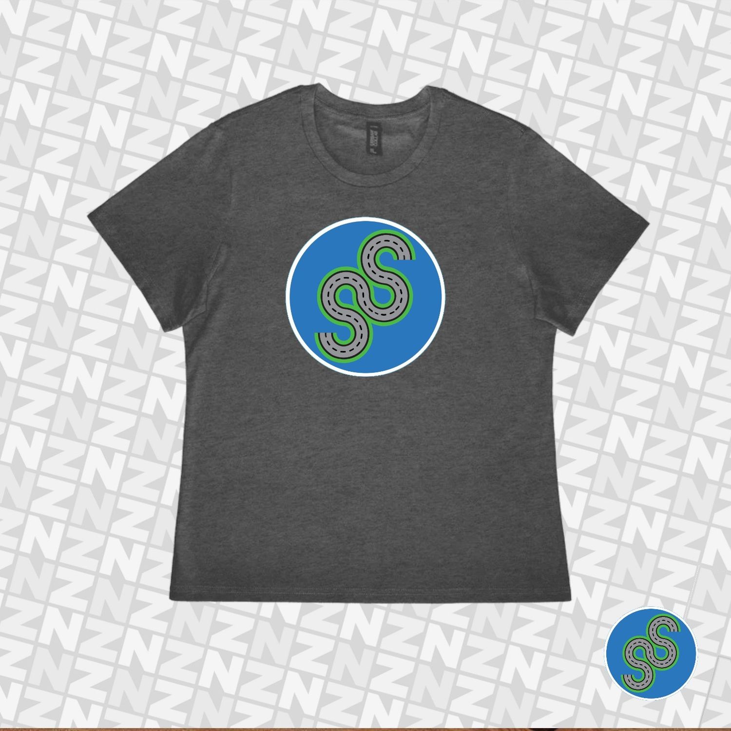 Street Smart Ladies T-Shirt Dark Grey