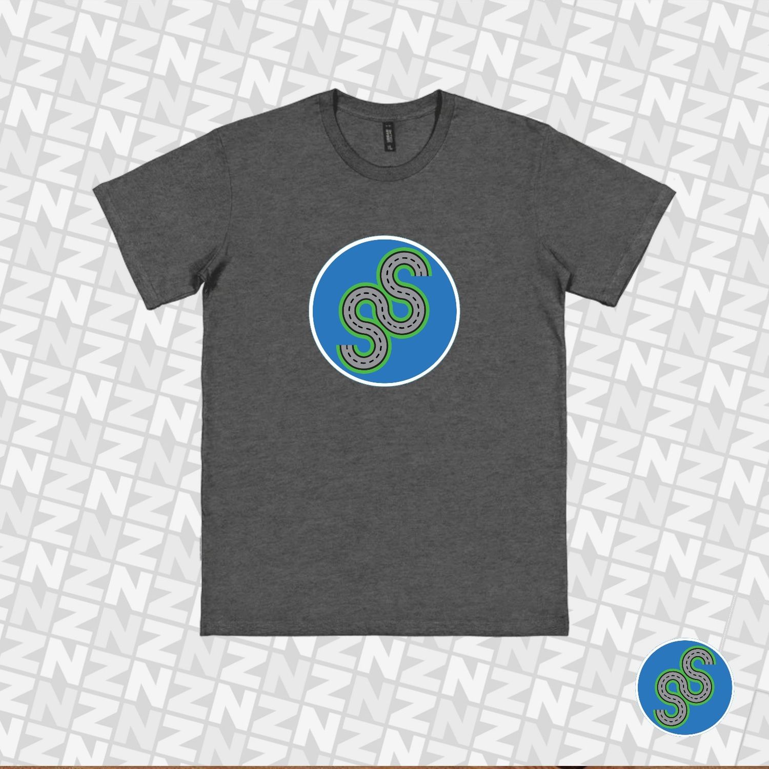 Street Smart Mens T-Shirt Dark Grey