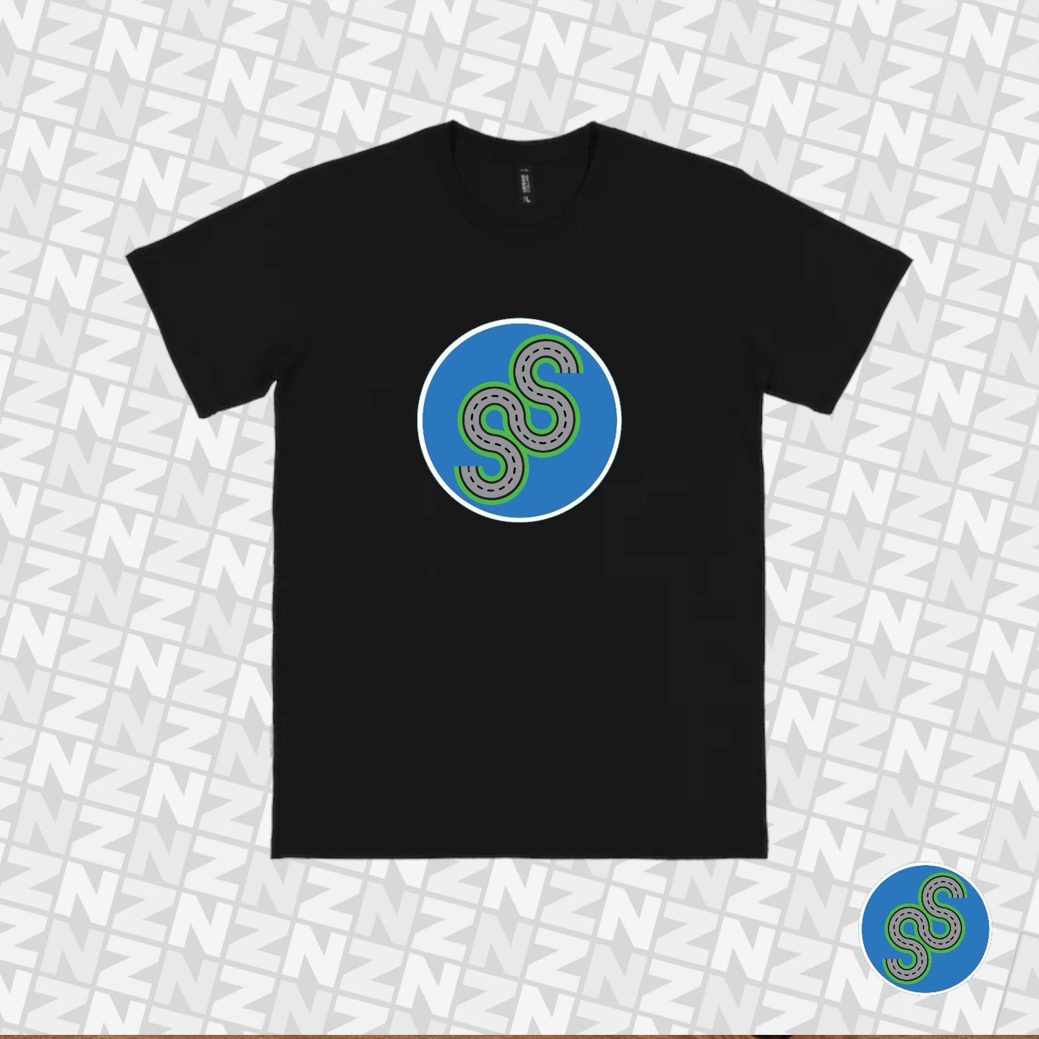 Street Smart Mens T-Shirt Black
