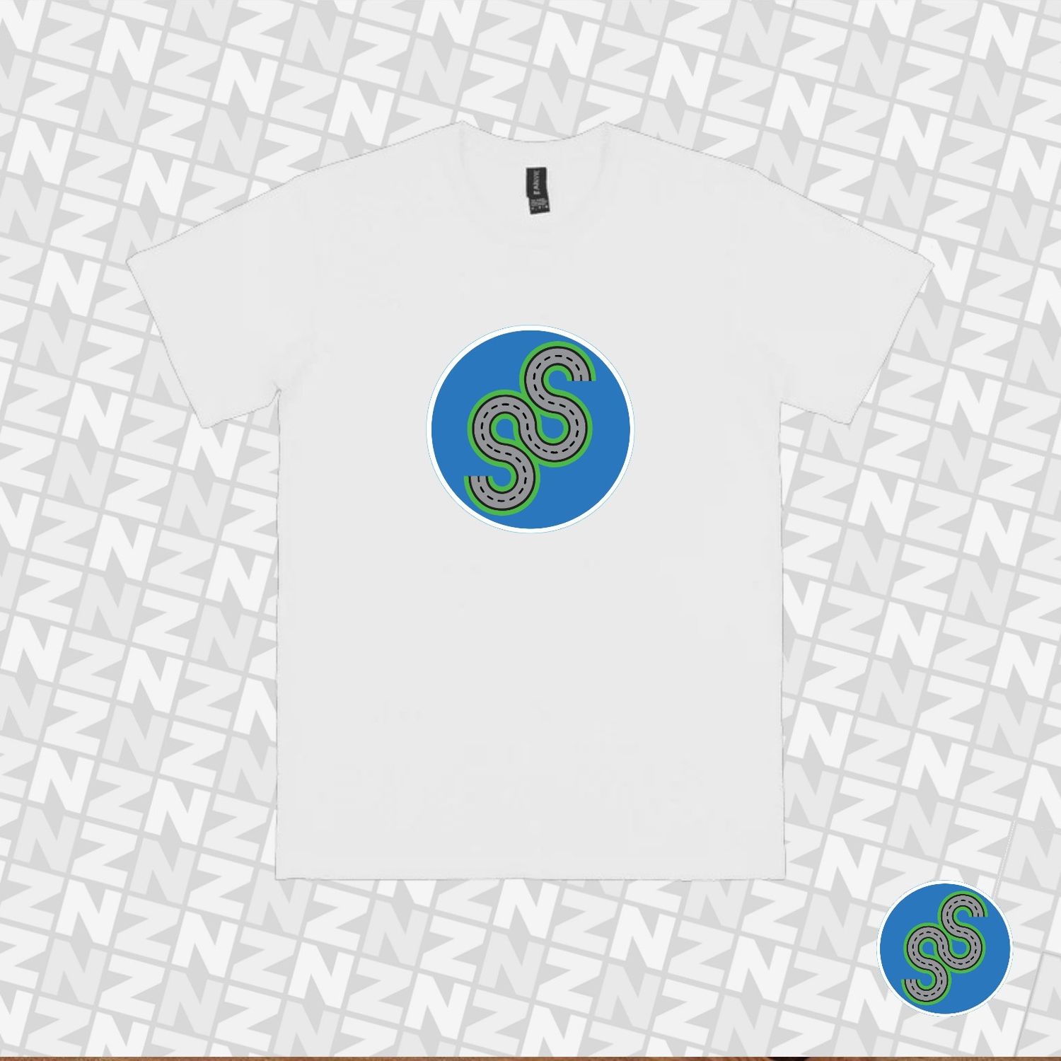 Street Smart Mens T-Shirt White