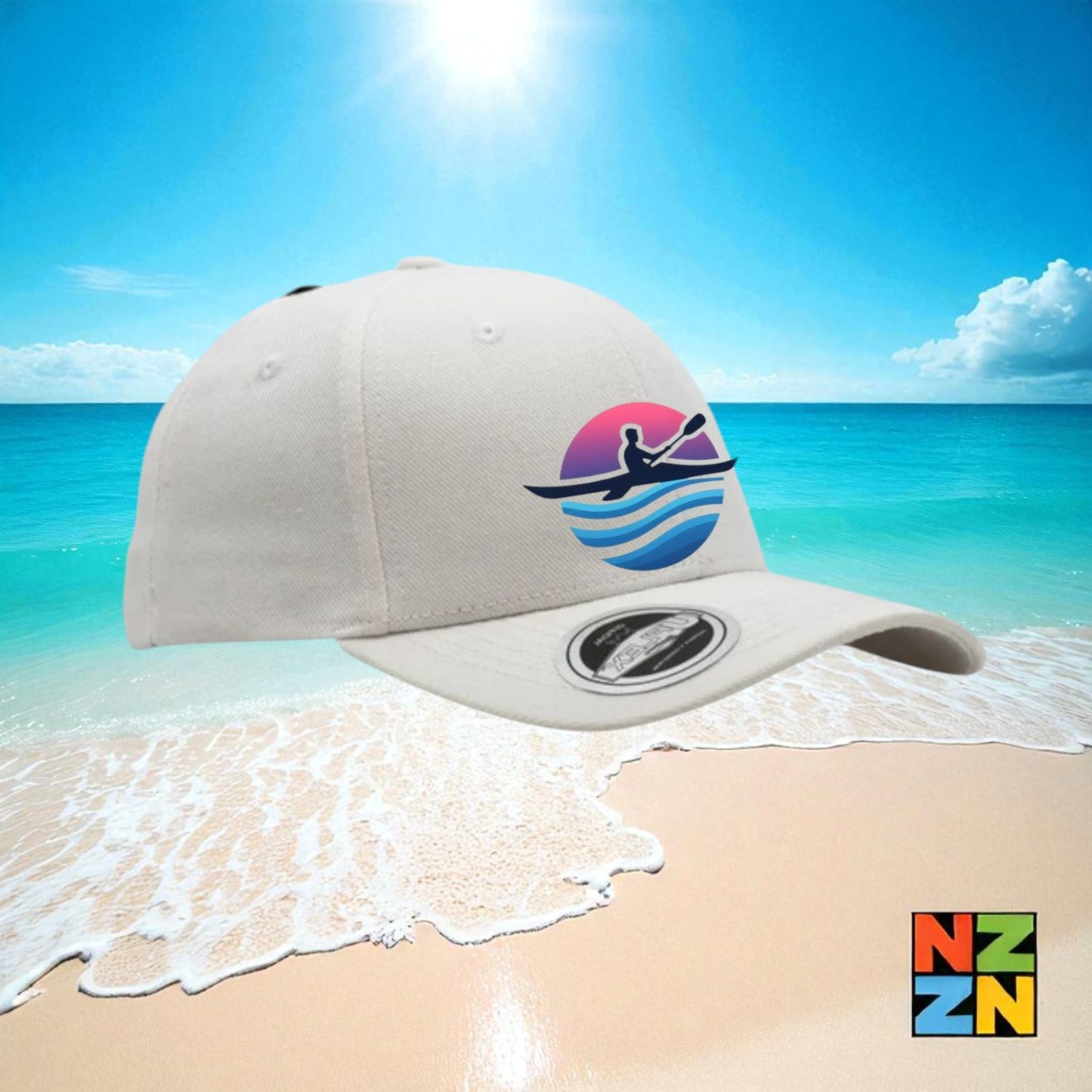 #richardthekayaker Adult Cap White