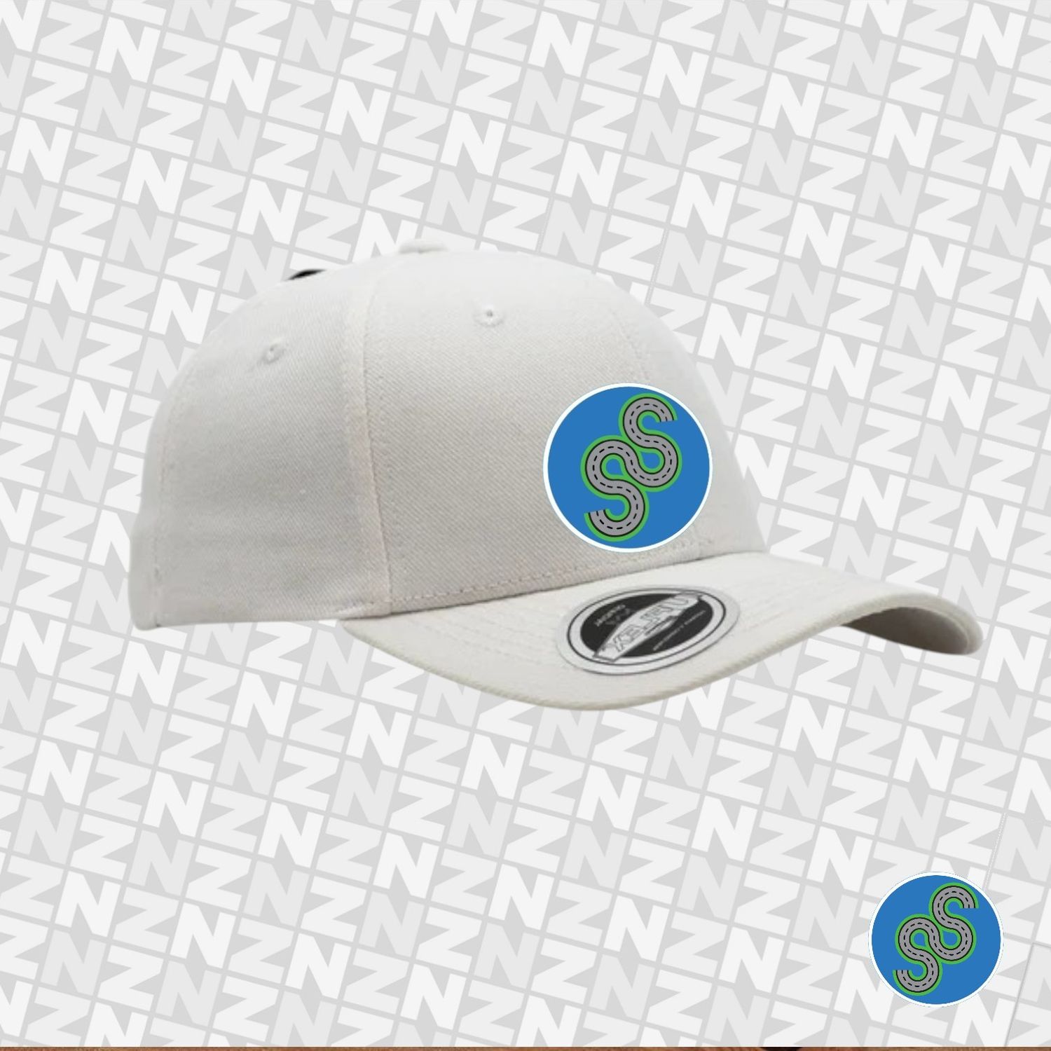 Street Smart Adult Cap White