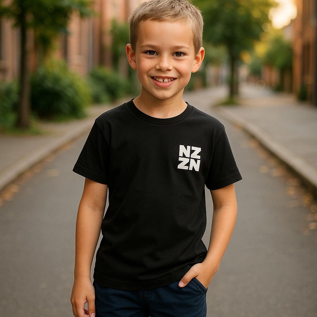NZZN Youth T-Shirt Black