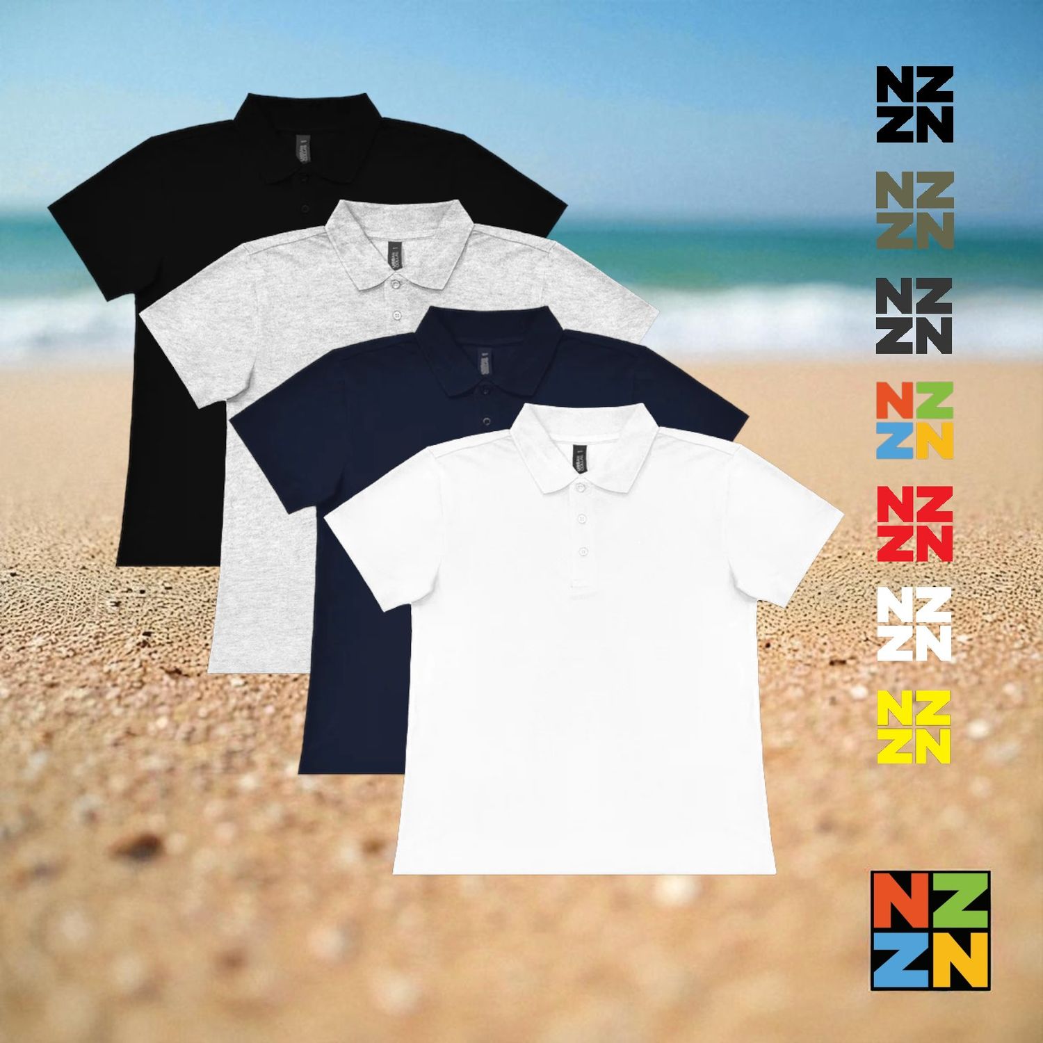 NZZN Ladies Polo Shirt Custom