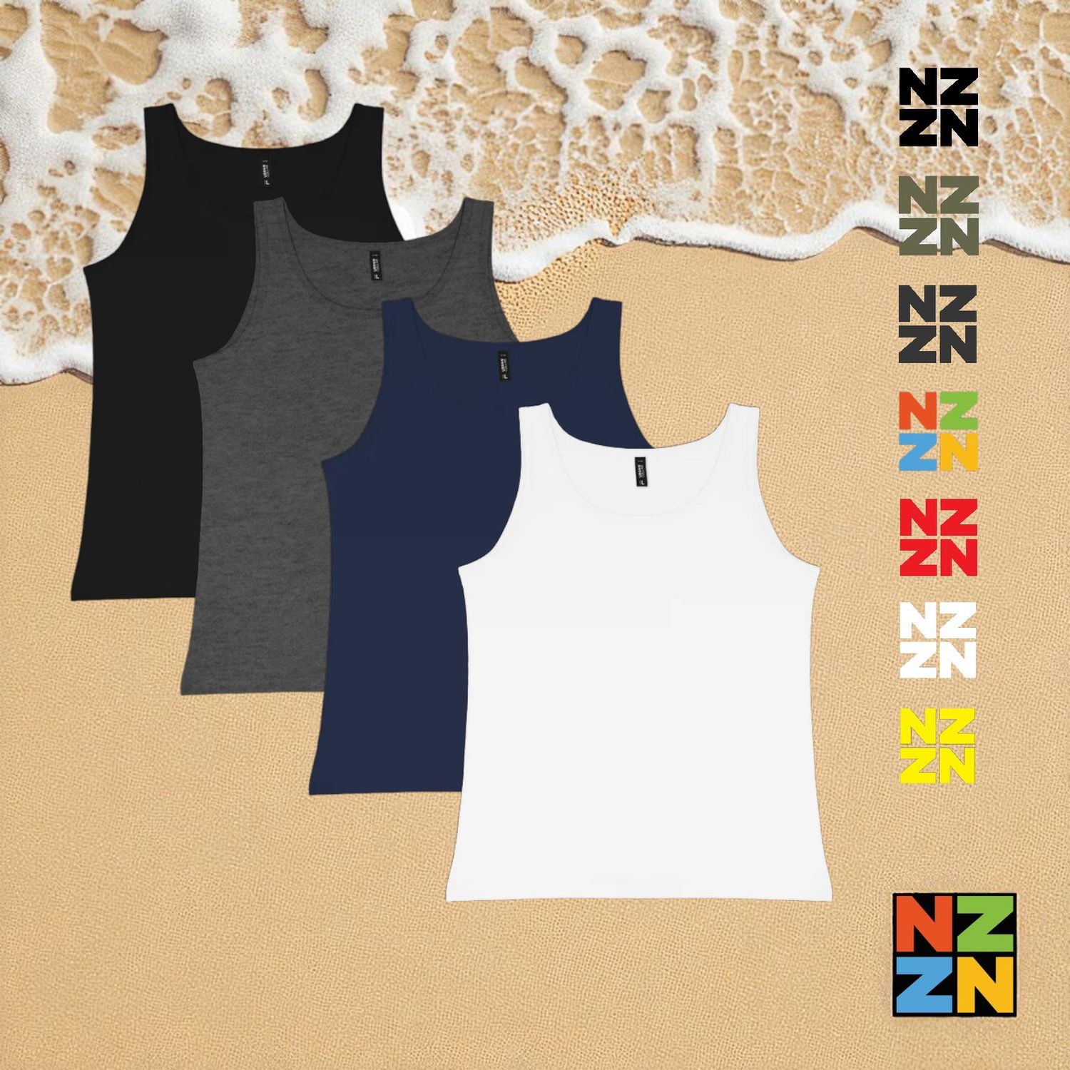 NZZN Ladies Singlet Custom