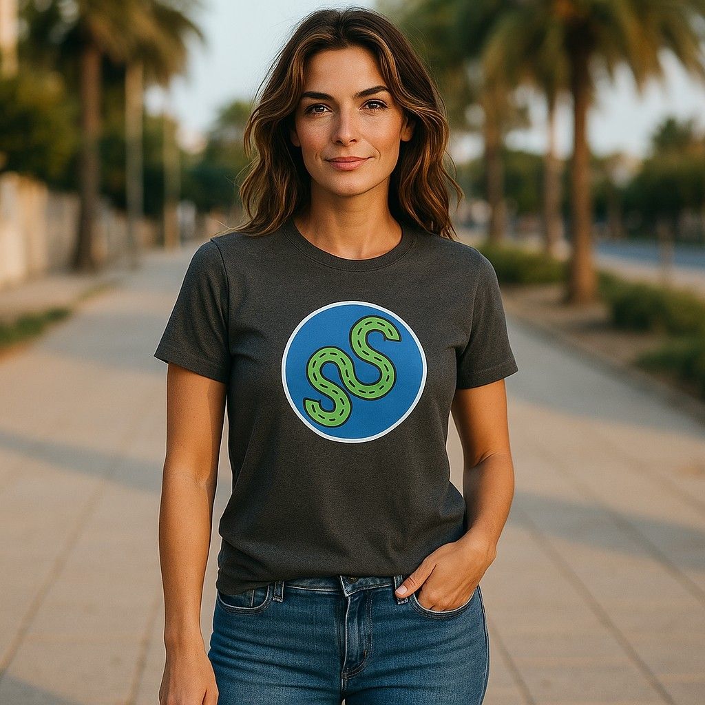 Street Smart Ladies T-Shirt Dark Grey