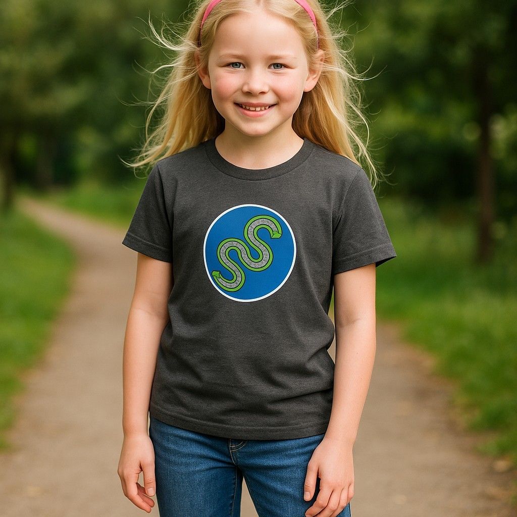 Street Smart Youth T-Shirt Dark Grey