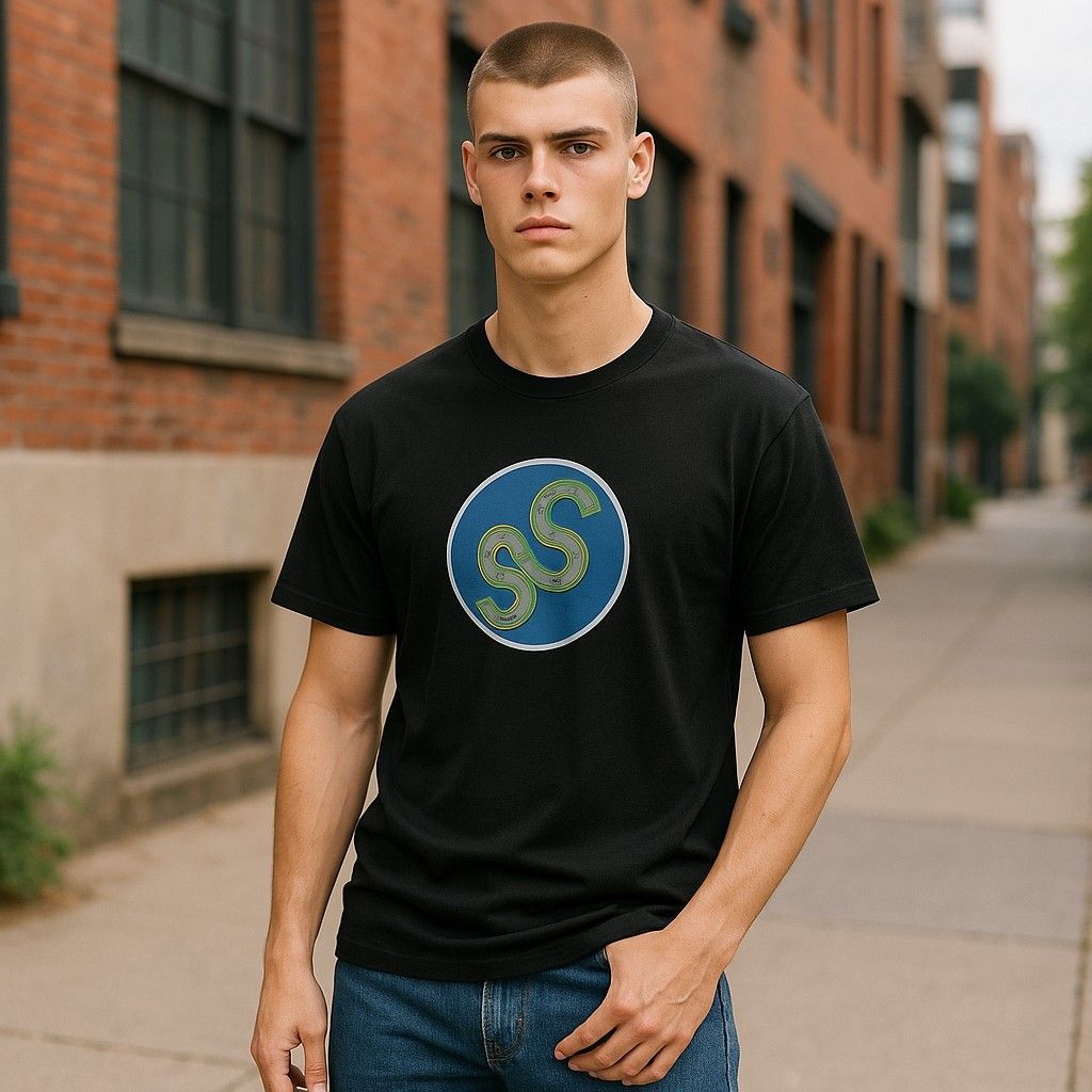 Street Smart Mens T-Shirt Black