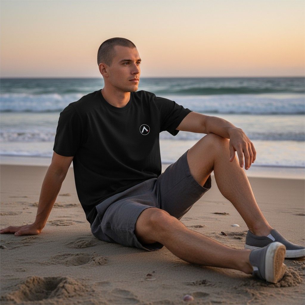 AXLE Mens T-Shirt Black