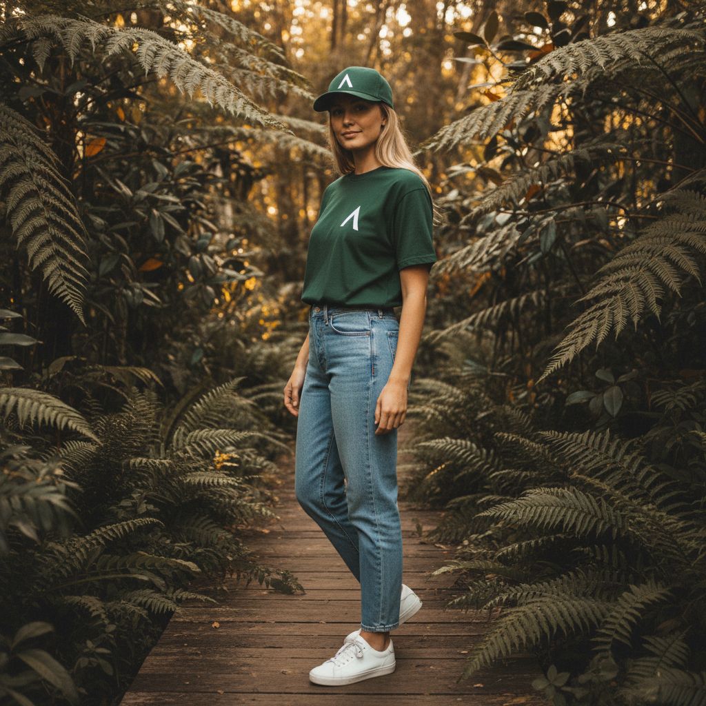 AXLE Adult Cap Bottle Green with AXLE A White