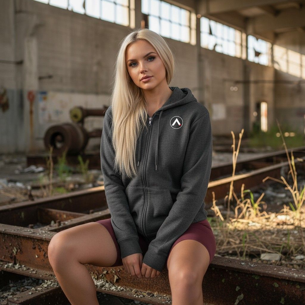 AXLE Zip Hoodie Dark Grey