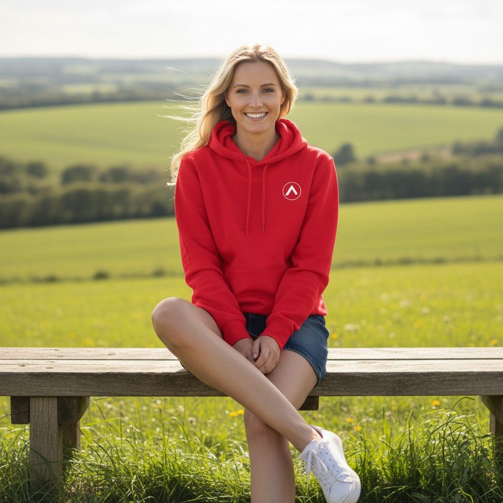 AXLE Ladies Hoodie Red