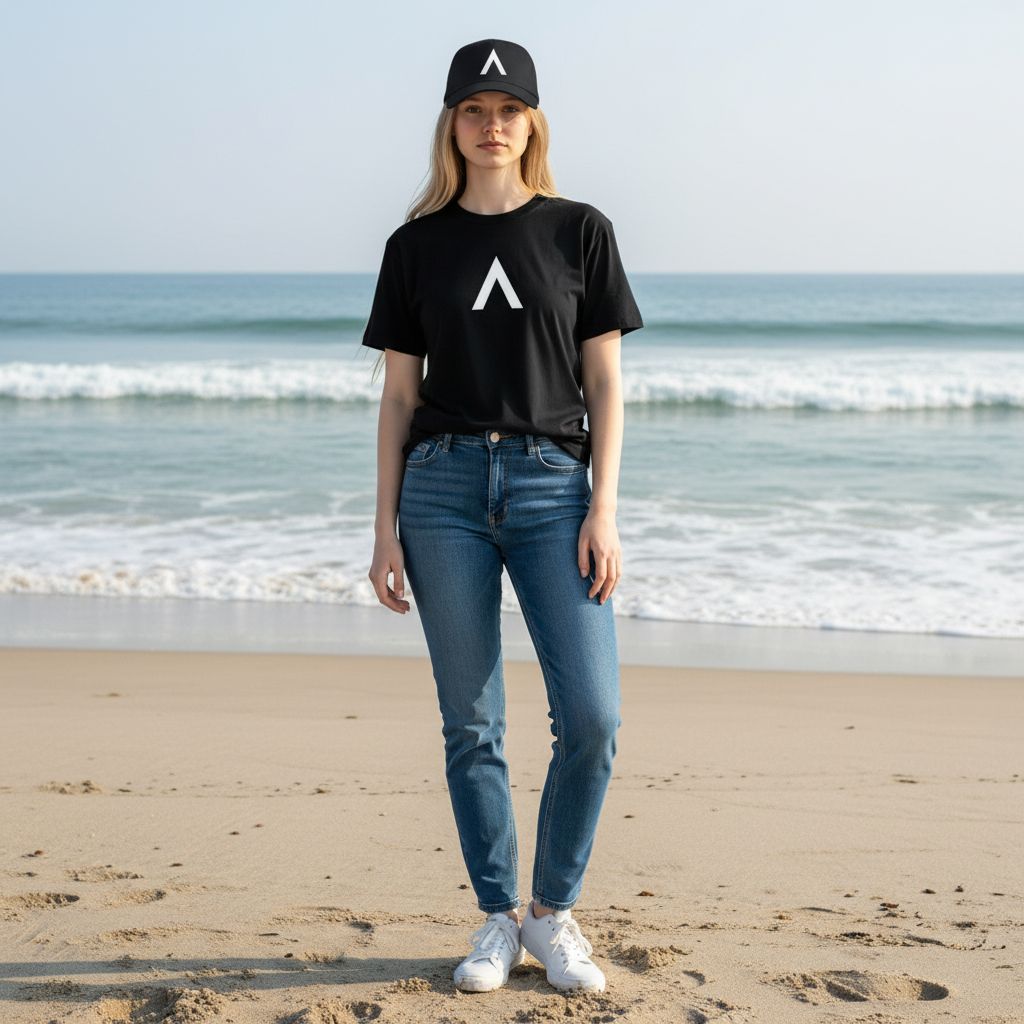 AXLE Adult Cap Navy with AXLE A White