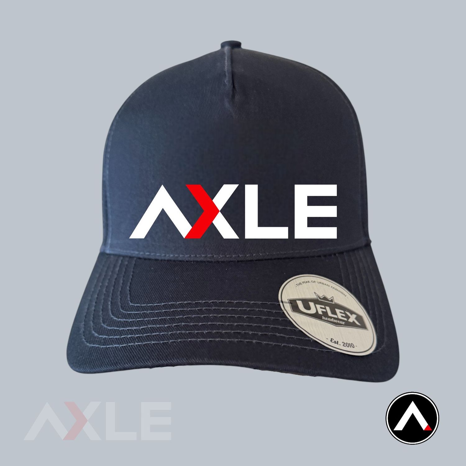 AXLE Adult Cap Navy with AXLE White
