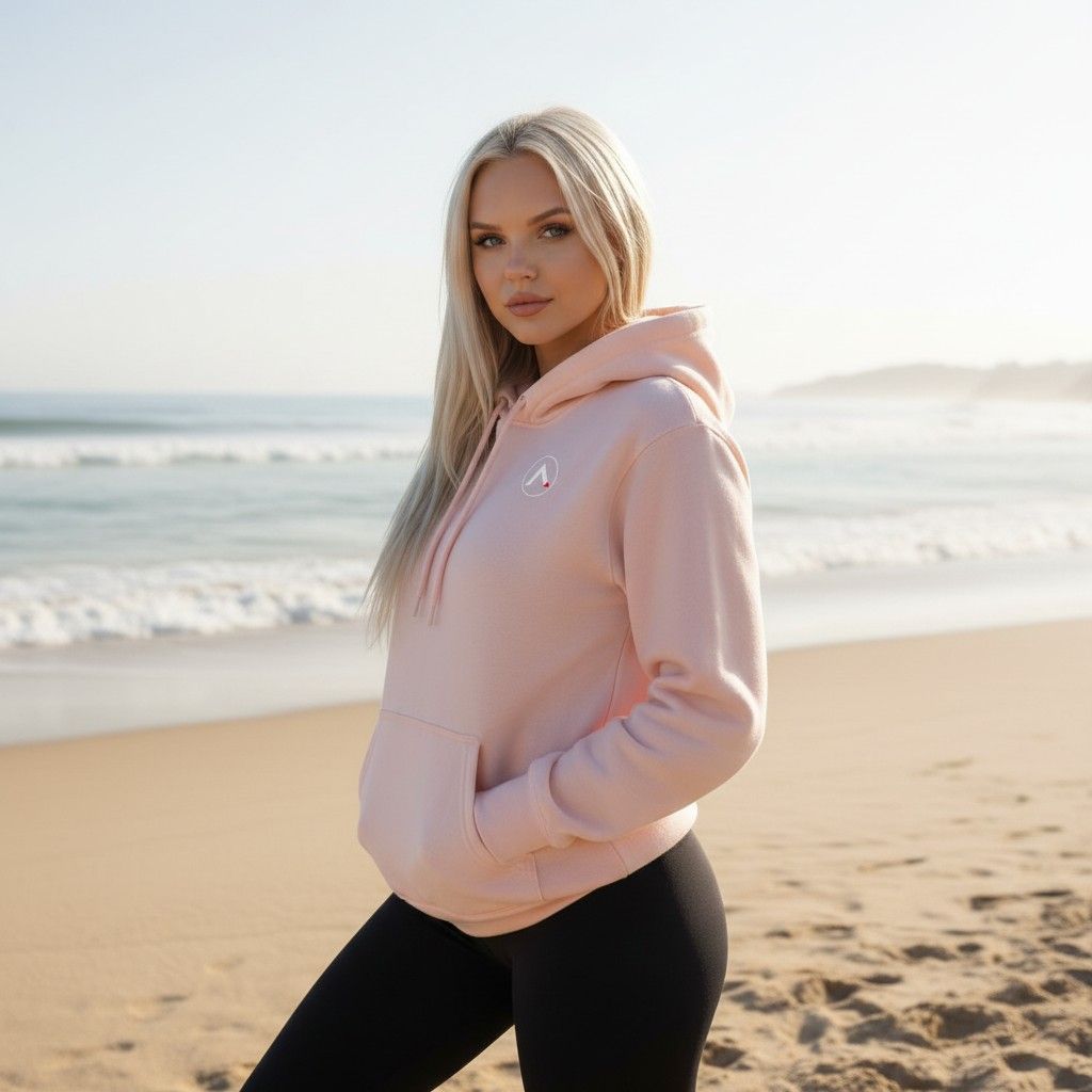 AXLE Ladies Hoodie Dusty Rose