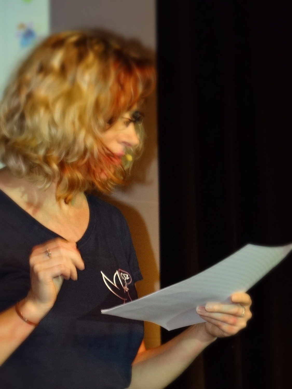 T-SHIRT LOGO MOKIKOZ NOIR FEMME