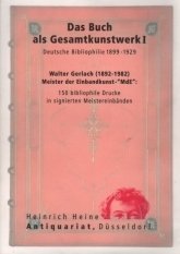 Das Buch als Gesamtkunstwerk (Walter Gerlach) I.