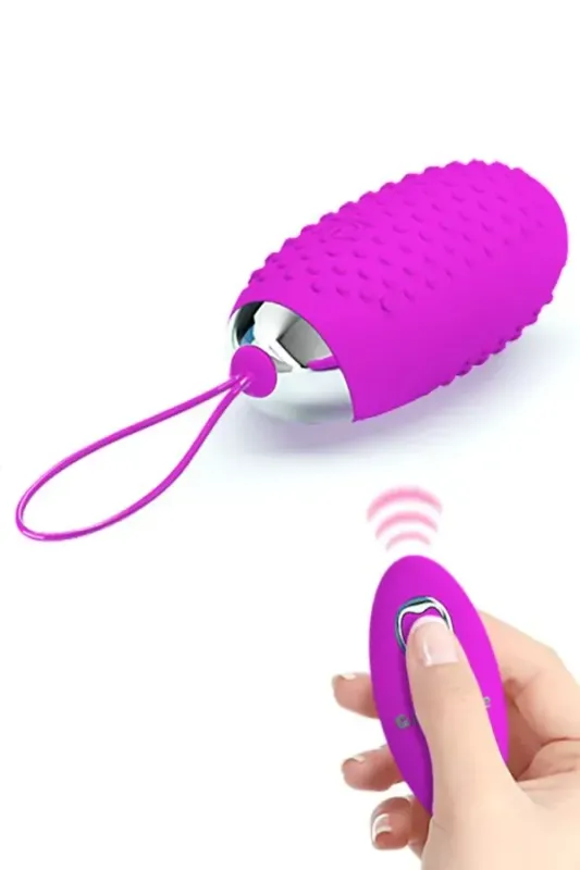Œuf vibrant à télécommande sans fil Joanna