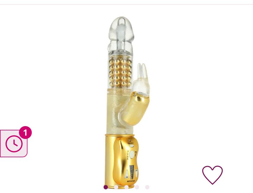 Vibromasseur Dorcel Orgasmic Rabbit Gold