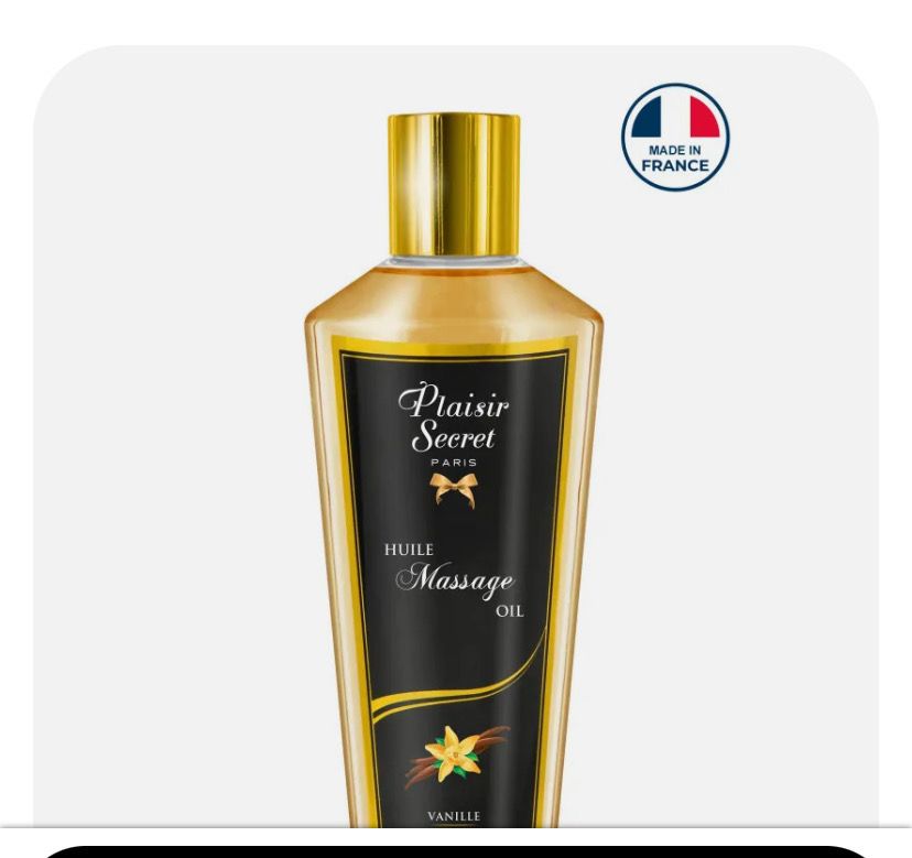 Huile de massage sèche vanille 250ml