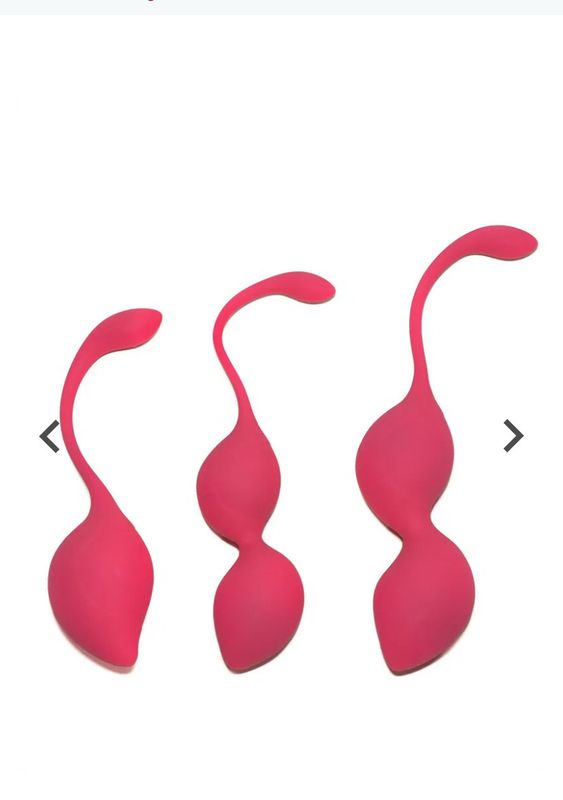 Rimba Toys - Geneva - Kit d'entraînement avec boules de Kegel - Rose