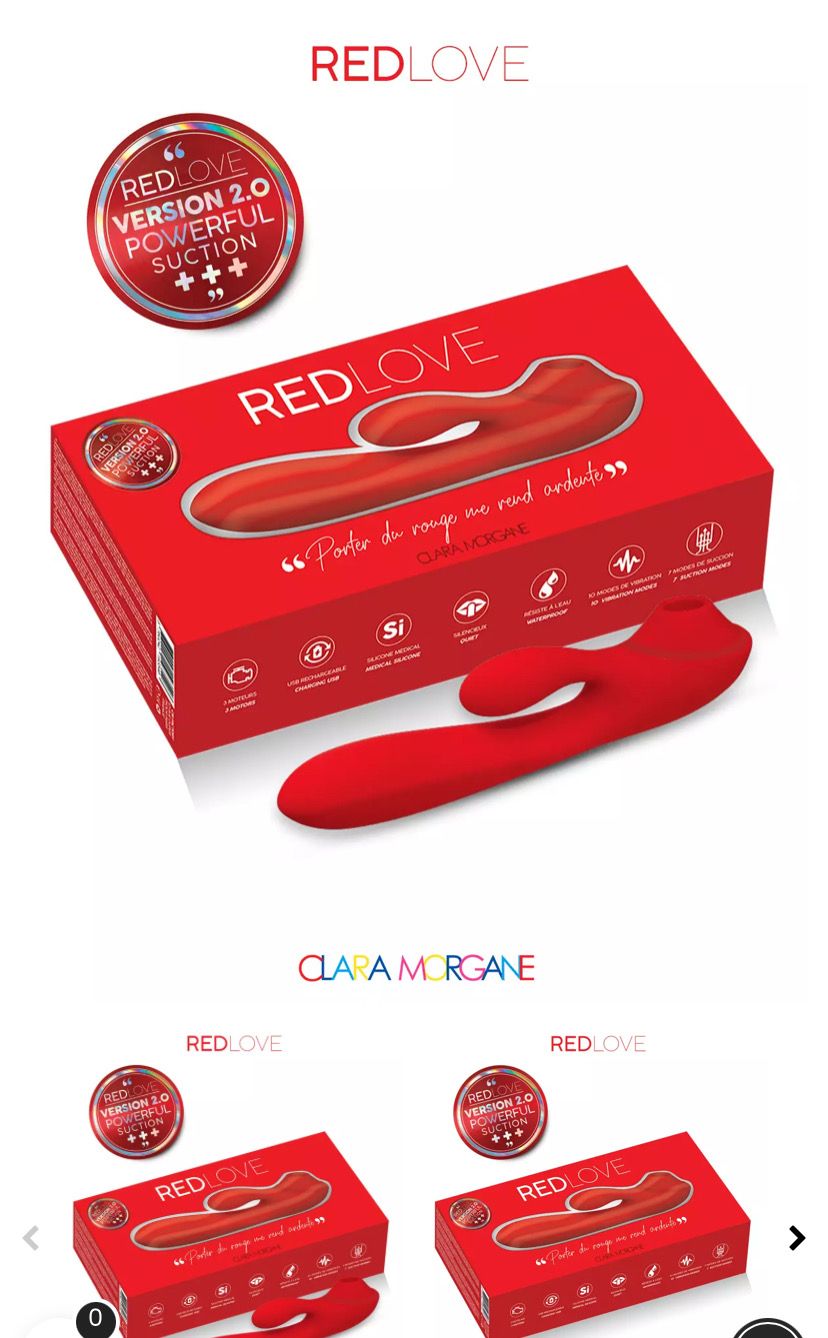 Red love Clara Morgane
