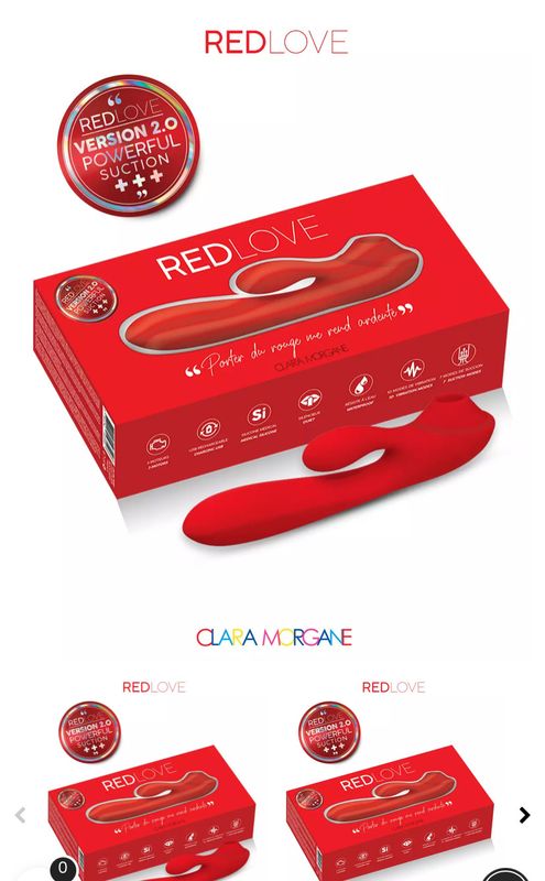 Red love Clara Morgane