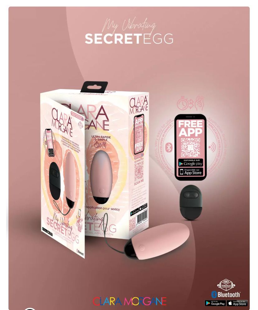 My Vibrating Secret Egg - Clara Morgane