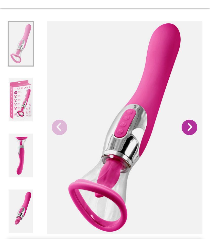 Vibromasseur 4 en 1 Harmony Fushia