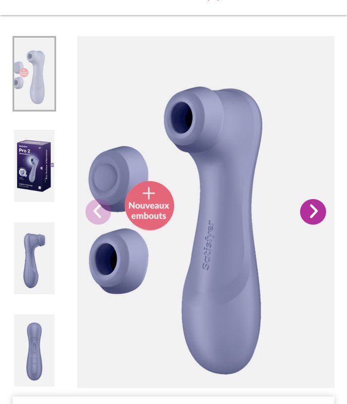 Satisfyer pro 2 génération 3