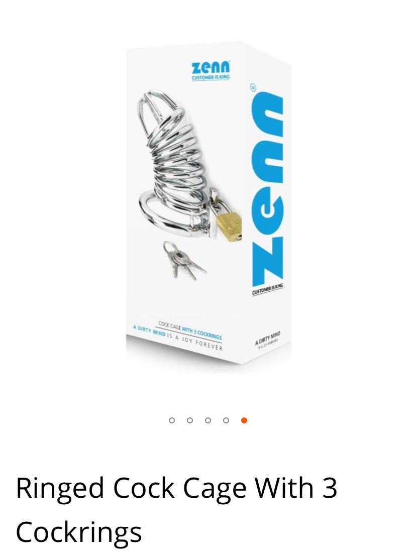 Cock cage with 3 cockring