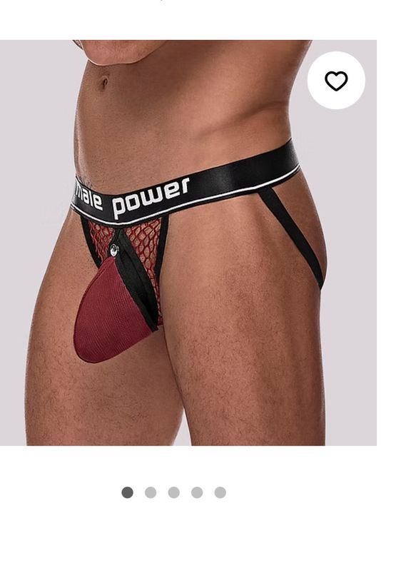 Net & Mesh Hidden Ring Jockstrap