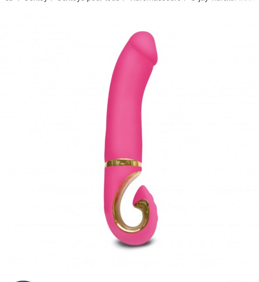 G-Jay Vibrator Neon Rose